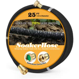 25-Foot Soaker Hose: $9.99