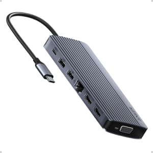 Anker 14-in-1 USB-C Laptop Docking Station: $49