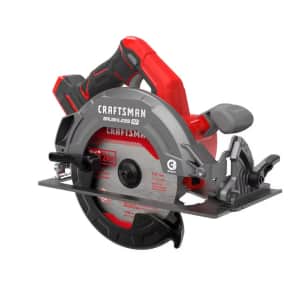 Craftsman V20 RP 20V Max 7-1/4" Brushless Cordless Circular Saw (No Battery): $99