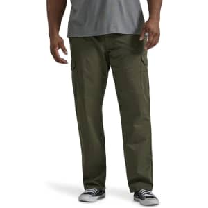Lee Men's Big and Tall Extreme Motion Twill Cargo Pants: $20