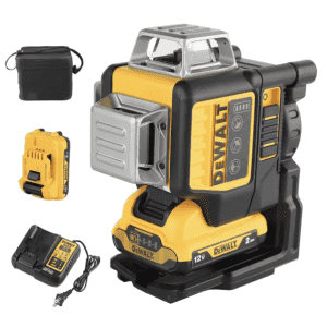 DeWalt 12V Max Green 3x360 Laser Level w/ Battery and Charger: $48