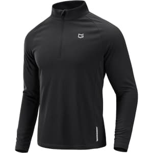 G Gradual Men's Quick Dry Quarter Zip Pullover: $13.99 G Gradual Men's Quick Dry Quarter Zip Pullover: $13.99
