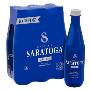 Saratoga Still Spring Water 16-oz. Bottle 6-Pack: $5.49 via Sub & Save