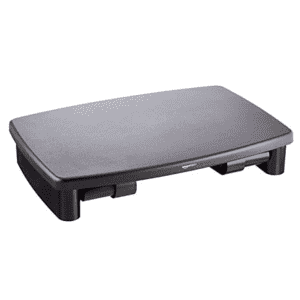 Amazon Basics Adjustable Monitor Riser Desk Stand: $7.99
