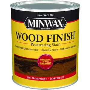 Minwax Wood Finish 1-Quart Tin: $12