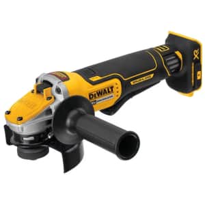 DeWalt XR Power Detect 4.5" 20V Max Cordless Angle Grinder (Tool Only): $149