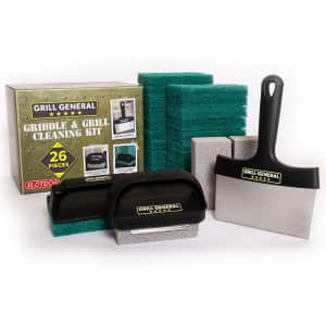 Grill General 26-Piece Griddle & Grill Cleaning Kit: $12
