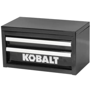 Kobalt 2-Drawer Steel Tool Box: $20
