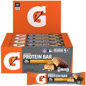 Gatorade Whey Protein Bars 12-Pack: $17