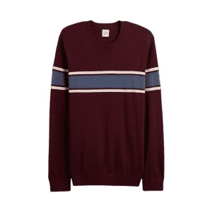 Gap Factory Men's 100% Cotton Stripe Crewneck Sweater: $8.50