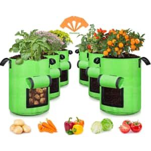 Scengclos 10-Gal. Potato Grow Bag 6-Pack: $14.97