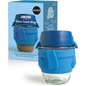 Ototo Joe 13-oz. Glass Travel Coffee Mug: $10 w/ Prime