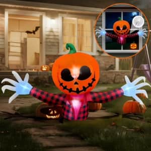 BeePrincess 5-Foot Halloween Inflatable Pumpkin Ghost: $19.99 BeePrincess 5-Foot Halloween Inflatable Pumpkin Ghost: $19.99
