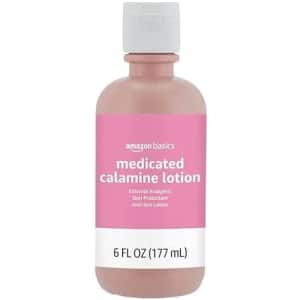 Amazon Basics Medicated Calamine Lotion 6-oz. Bottle: $2.62