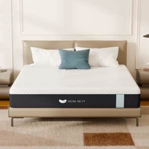 Heim Nest 10" Queen Gel Memory Foam Mattress: $281.99