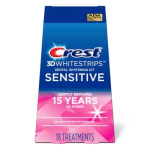 Crest 3D Whitestrips Sensitive Teeth 18 Treatments: $24.99