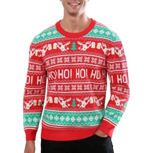 Roadbox Men's Ugly Christmas Sweater: From $19