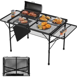 WildFinder Folding Grill Table: $55.99