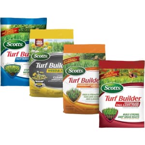 Scotts Turf Builder 4-Bag Bundle for Small Lawns: $70