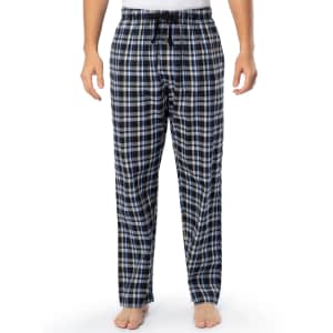 Fruit of the Loom Men's Woven Plaid Pajama Pants: $7.34
