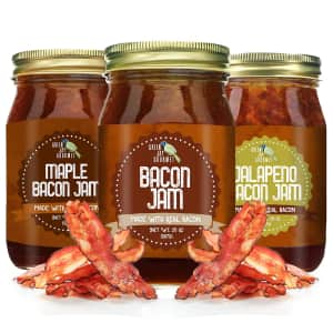 Green Jay Gourmet Bacon Jam Sampler 3-Pack: $37 via Sub & Save Green Jay Gourmet Bacon Jam Sampler 3-Pack: $37 via Sub & Save