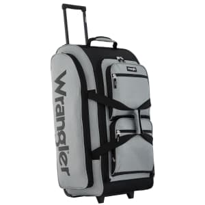 Wrangler 30" Large Upright Rolling Duffel: $29