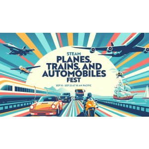 Steam Plane, Trains, and Automobiles Fest: Up to 98% off + free demos