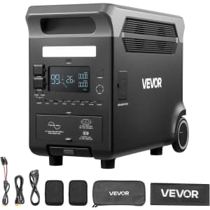 Vevor 3600W Portable Power Station: $1,124.99