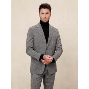 Banana Republic Factory Men's Tailored-Fit Donegal Suit Jacket: $70 in cart
