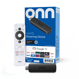 Onn Google TV HD Streaming Stick: $9