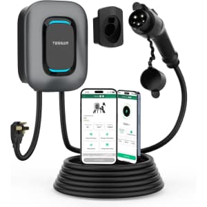 Tessan 40A/240V Level 2 EV Charger with 25ft Cable: $94.99