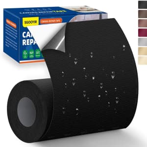 4" x 79" Self-Adhesive Canvas Repair Tape: $2.99