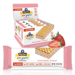Rip Van AM YUM Strawberry Yogurt Wafer Snack Bar 16-Pack: $6.99 via Sub & Save