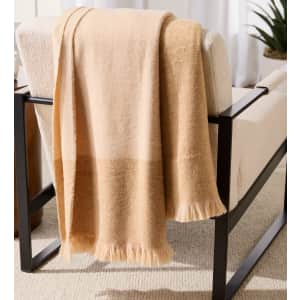 Better Homes & Gardens 50x72" Throw Blanket: $4.99