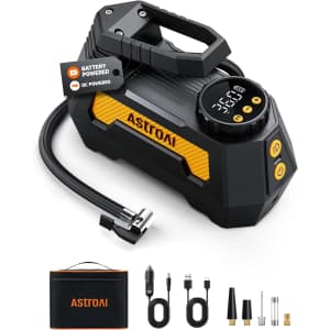 AstroAI Dual Power Tire Inflator: $31 w/ Prime