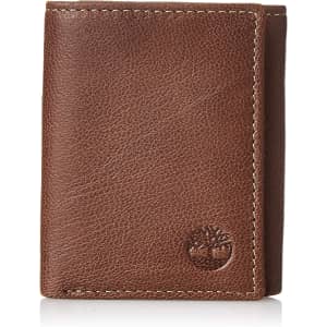 Timberland Men's Leather RFID Blocking Trifold Wallet: $11.79