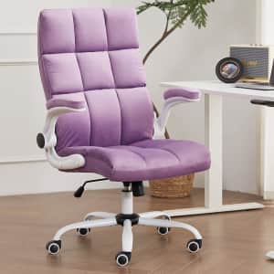 Velvet Ergonomic Home Office Desk Chair: $98.89