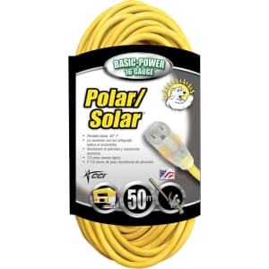 Southwire 16/3 Insulated Outdoor Extension Cord with Lighted End: $17