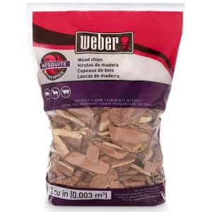 Weber Mesquite 192 Cubic Inch Wood Chips: $4.64 in-cart