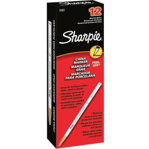 Sharpie Peel-Off China Marker 12-Pack: $8