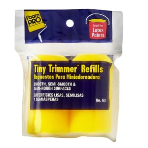 Foam Pro 63 Foam Paint Roller Refill 2-Pack: $2.39