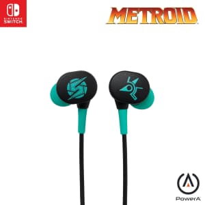 PowerA Metroid Wired Earbuds: $14.42