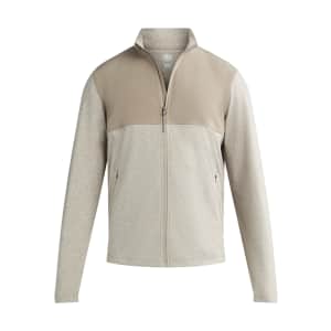 Athletics Works Men's Mixed Media Zip Jacket: $8.84