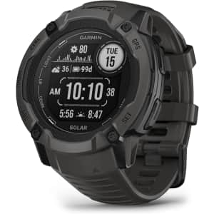 Garmin Instinct 2X Solar Rugged GPS Smartwatch: $279