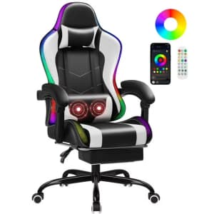 Homall RGB Gaming Chair: $114.99
