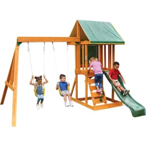 KidKraft Appleton Wooden Swing Set: $339.99 KidKraft Appleton Wooden Swing Set: $339.99