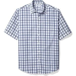 Amazon Essentials Men's Regular-Fit Poplin Shirt: From $14... or less