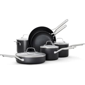 Calphalon Hard-Anodized Nonstick 10-Piece Cookware Set: $126