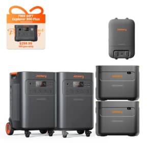 Jackery E5000 Plus Whole-Home Backup Kit + Free Gift: $9,499.05