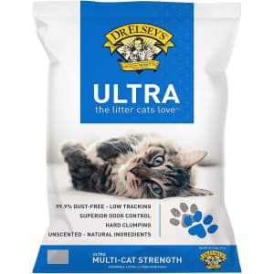 Dr. Elsey's Ultra 40-lb. Cat Litter: $16 via Sub & Save